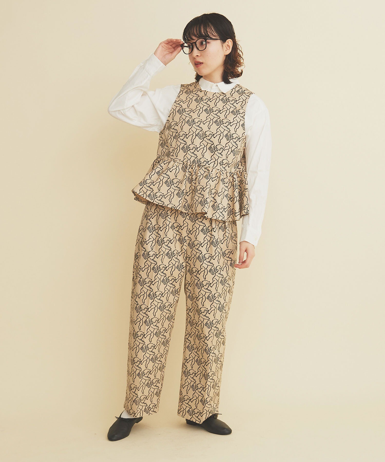 AMBIDEX Store ○ANGEL CHARM 2tuck pants(F コン): l'atelier du savon