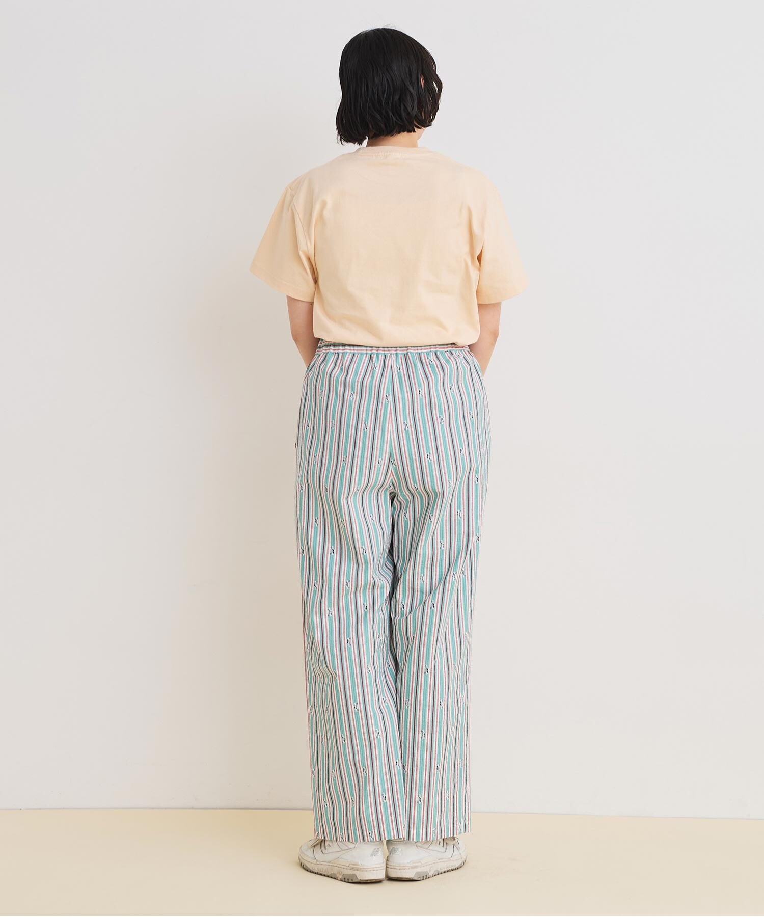 AMBIDEX Store 〇DRIVE STRIPE イージーパンツ(F サックス): l