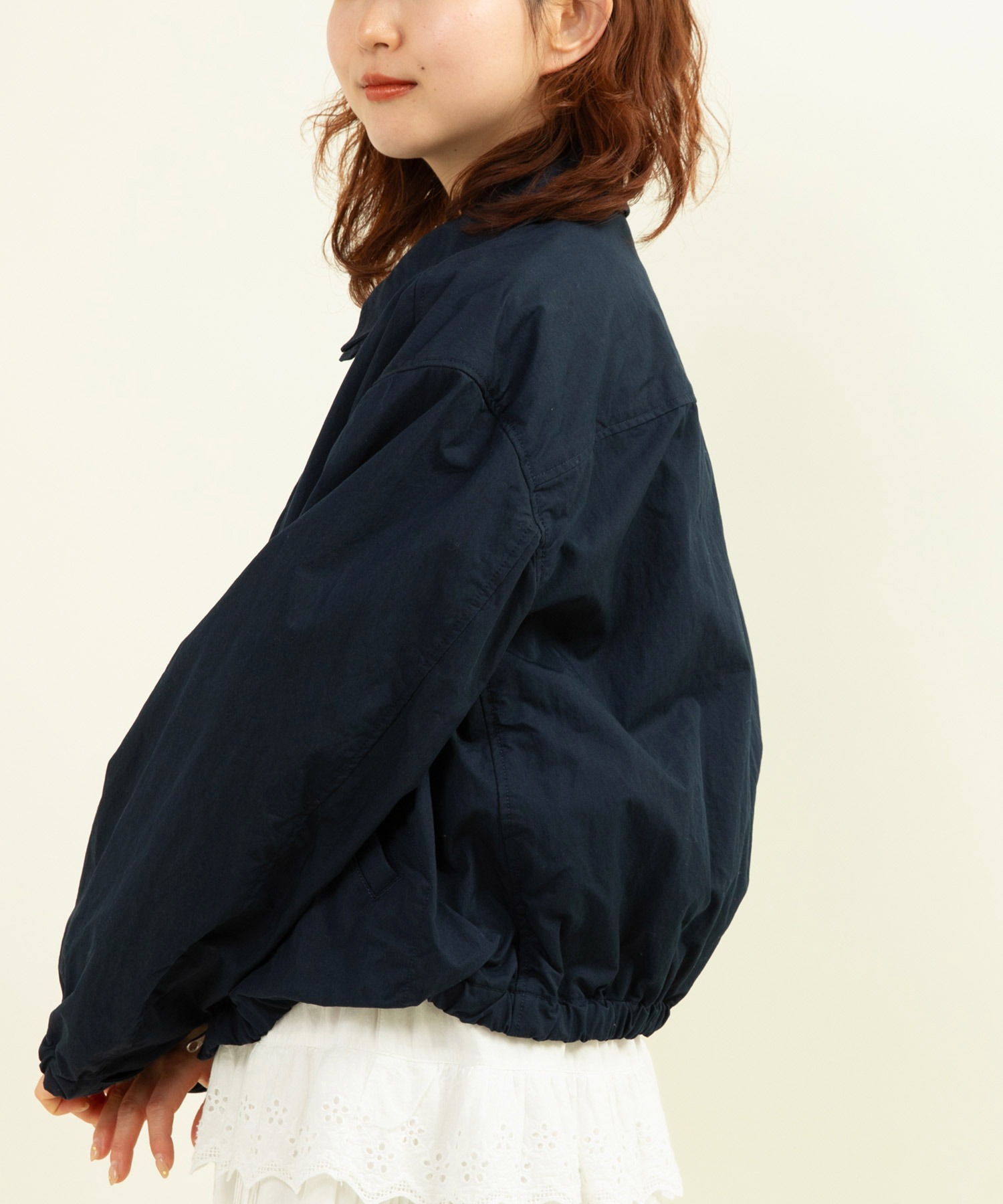 【Aya】Heve クラウドブルゾン ネイビー Womens Vineyard Vines navy Columbia University Wordmark over SSN