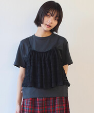AMBIDEX Store 【予約販売】〇 tiered lace ビスチェ(F シロ