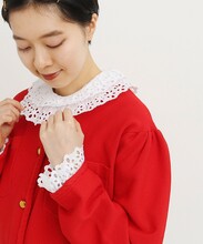 AMBIDEX Store △〇30/1天竺 チェリーレース プルオーバー(F