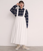 AMBIDEX Store OJO suspender pleats skirt(F クロ): l'atelier du savon