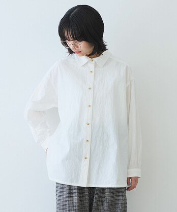 完売アイテム❗️ ビュルデサボン　花びらタートルプルオーバー　ホワイト bulle de savon｜ビュルデサボンのTシャツ/カットソー