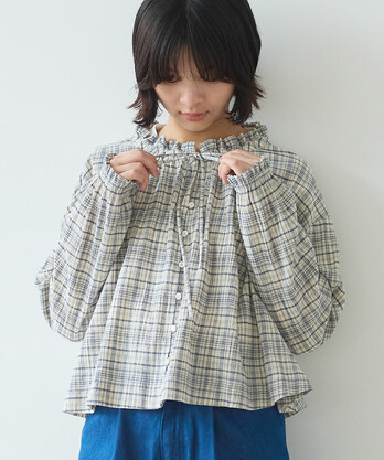 bulle de savon indigo flower プリント ブルゾン bulle de savon indigo flower プリント ブルゾン bulle de