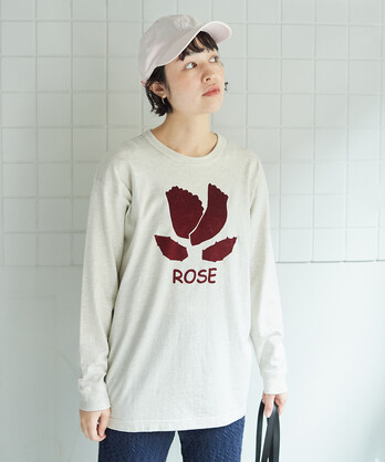 ●40/2 ROSE big T-shirt