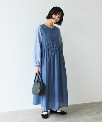 AMBIDEX Store bulle de savon/bulle de savon/ワンピース/柄物