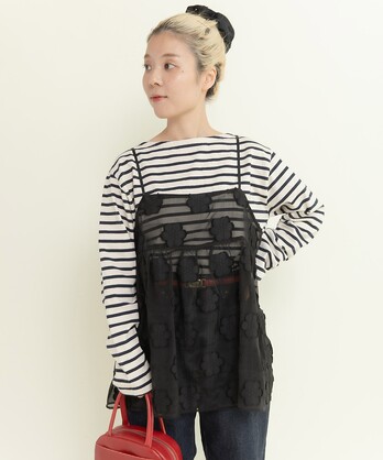 ✨たんぽぽです✨　ドットアンドストライプス チャイルドウーマン ブラウス ✨たんぽぽです✨ ドットアンドストライプス チャイルドウーマン