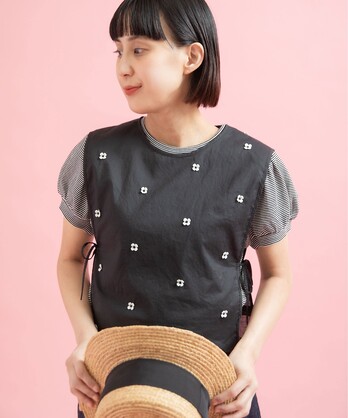 新品未使用 ドットアンドストライプチャイルドウーマン ニットカーディガン グレー 2026年最新】Dot＆Stripes CHILD WOMAN レディース カーディガン