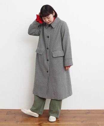 Deuxieme Classe Blanc manteau ステンカラーコート Captivating コート（ステンカラーコート）｜Deuxieme Classe