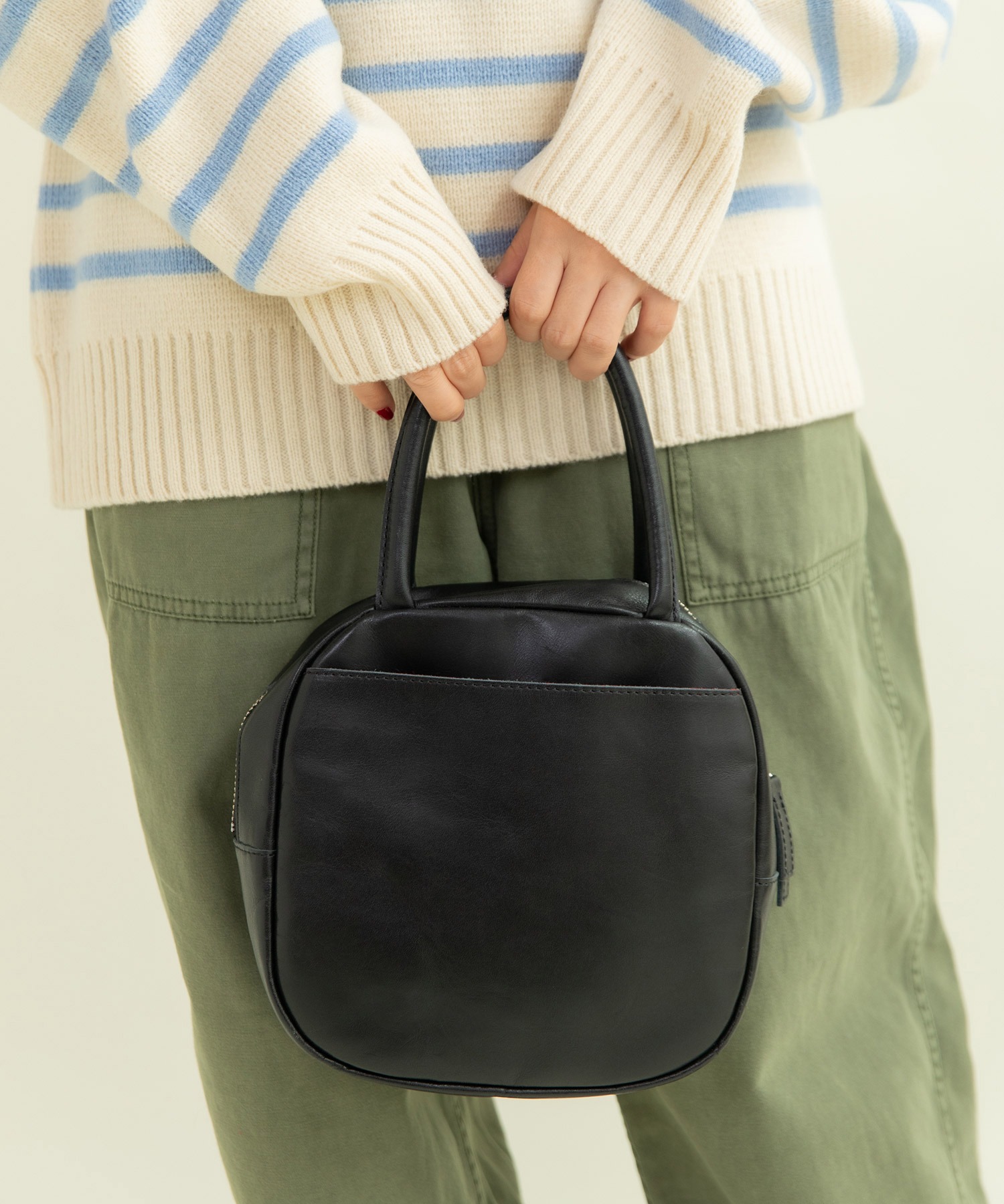 OKAJIMA 刺繍入り象デザイン ハンドバッグ　新品未使用⭐︎ 44965_1_expand.jpg