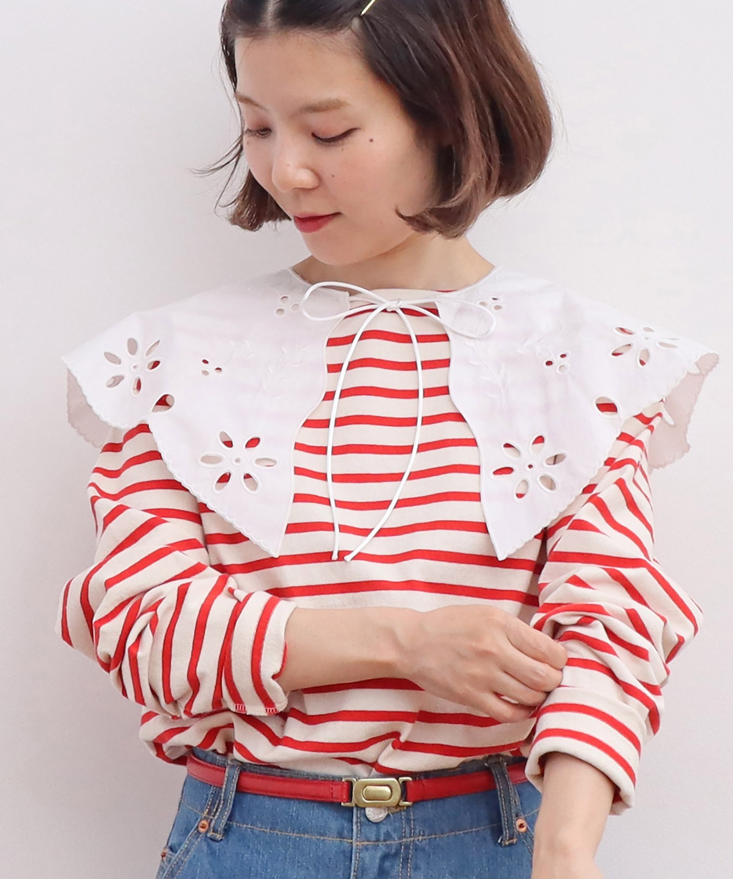 アトリエドゥサボン　レースtops アトリエドゥサボン レースtops