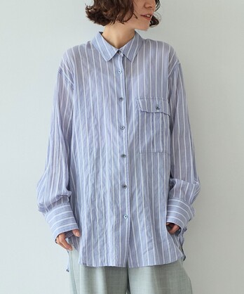 ���L���v���|���G�X�e���R�b�g�� stripe oversized �V���c