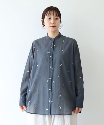 �R�b�g��/�i�C���� sheer floral�h�J moe sleeves �V���c