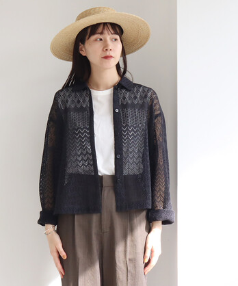 ○SRY wasi/pe　lacey シャツ