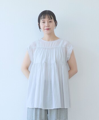 �y�\��̔��z100/1C Cu cap sleeves gather �u���E�X