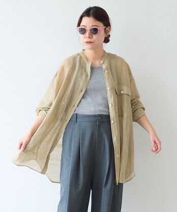 AMBIDEX Store ○denim ribon ブラウス(F サックス): yuni