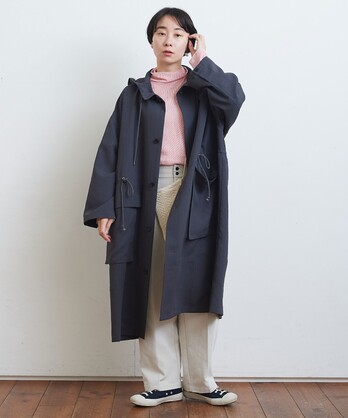 ○Pe washer hooded コート