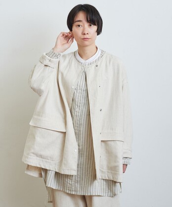 cCm[J[R[g@C/Li/R/P twill no collar CO