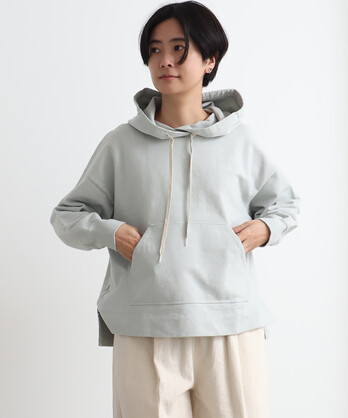 ○cotton nepミニ裏毛hoodie