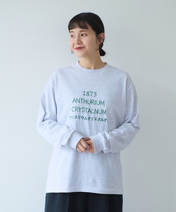 ANTHURIUM embrodely long sleeves T�V���c