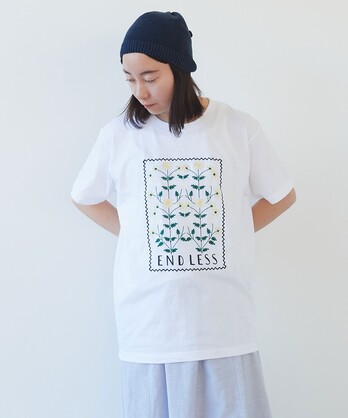 AMBIDEX Store ○souvenir embroidery Tシャツ(F グレー): yuni