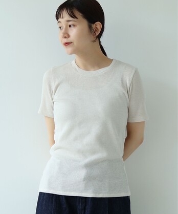 �R�b�g�� / �|���G�X�e�� natural �e���R half sleeves T-�V���c