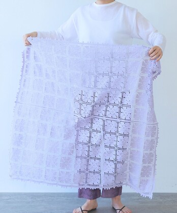 �y�\��̔��zcotton square lace �V���[��