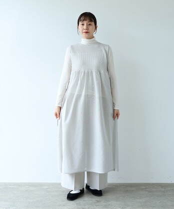12G�a��/Polyester tiered knit �����s�[�X