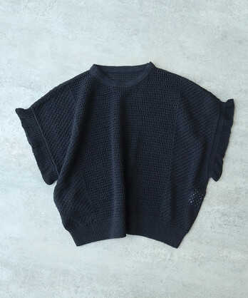 AMBIDEX Store △○花カットジャカードワイドパンツ(F キナリ): yuni