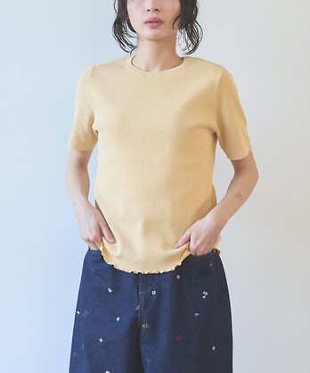 SAKURA pepper/Polyester Knit Tshirt	
