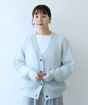 ♡Bach♡ルネ カーディガン ホワイト♡ AMBIDEX Store yuni/yuni/トップス/カーディガン