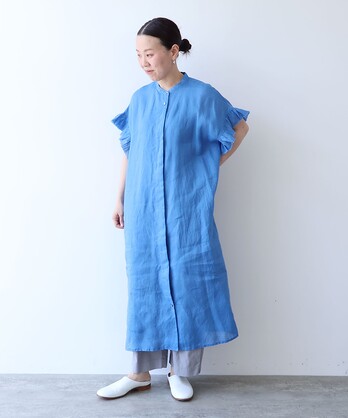 60/1Linen gather sleeves �����s�[�X