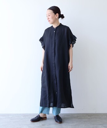 60/1Linen gather sleeves �����s�[�X