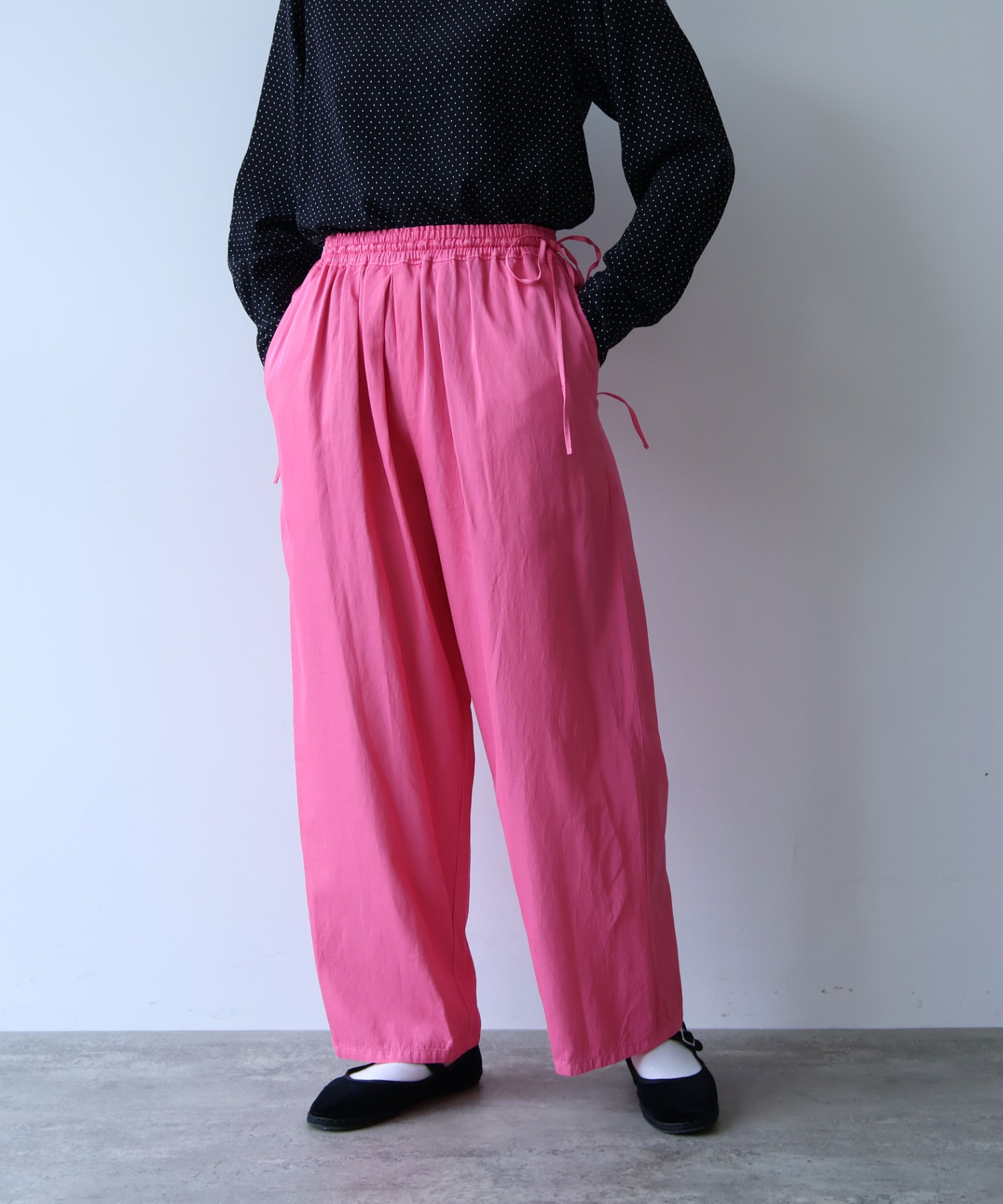 パンツ ぽん様 再入荷)ドットセンターラインパンツ | PBselect