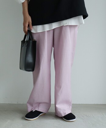 ○Cotton Cupra ルナファ Product Dye Petti pants