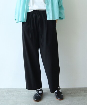 yuni ユニ コットンリネン shadow stripe パンツ ベスト