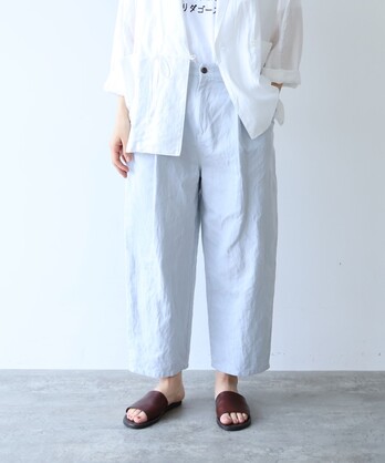 Cotton/Linen denim back gum �p���c