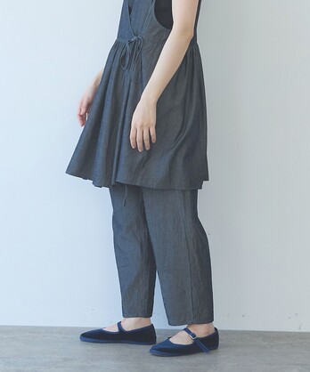 �y�\��̔��zR/C soft denim relax cropped �p���c