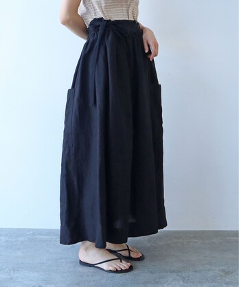 yuni リネンマキシスカート yuni リネンマキシスカート