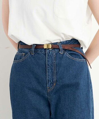 AMBIDEX Store △○PUEBLO GACHA ベルト(F BLACK): FLAT-cic-HATENA