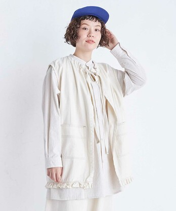 8ozDENIM SMOCK xXg