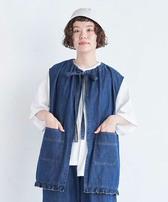 8ozDENIM SMOCK xXg