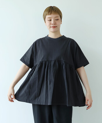VINTAGE REAL gather T-�V���c
