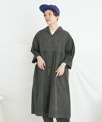 ���QPOPLIN �s�O�����g�� SHIRT-�h���X