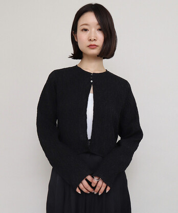 plage（プラージュ）の「スポンジクルーネックコート（ノー