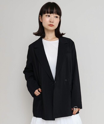 専用⭐︎ maison de Dolce. オケージョンジャケット maison de Dolce. ノーカラージャケット【navy】