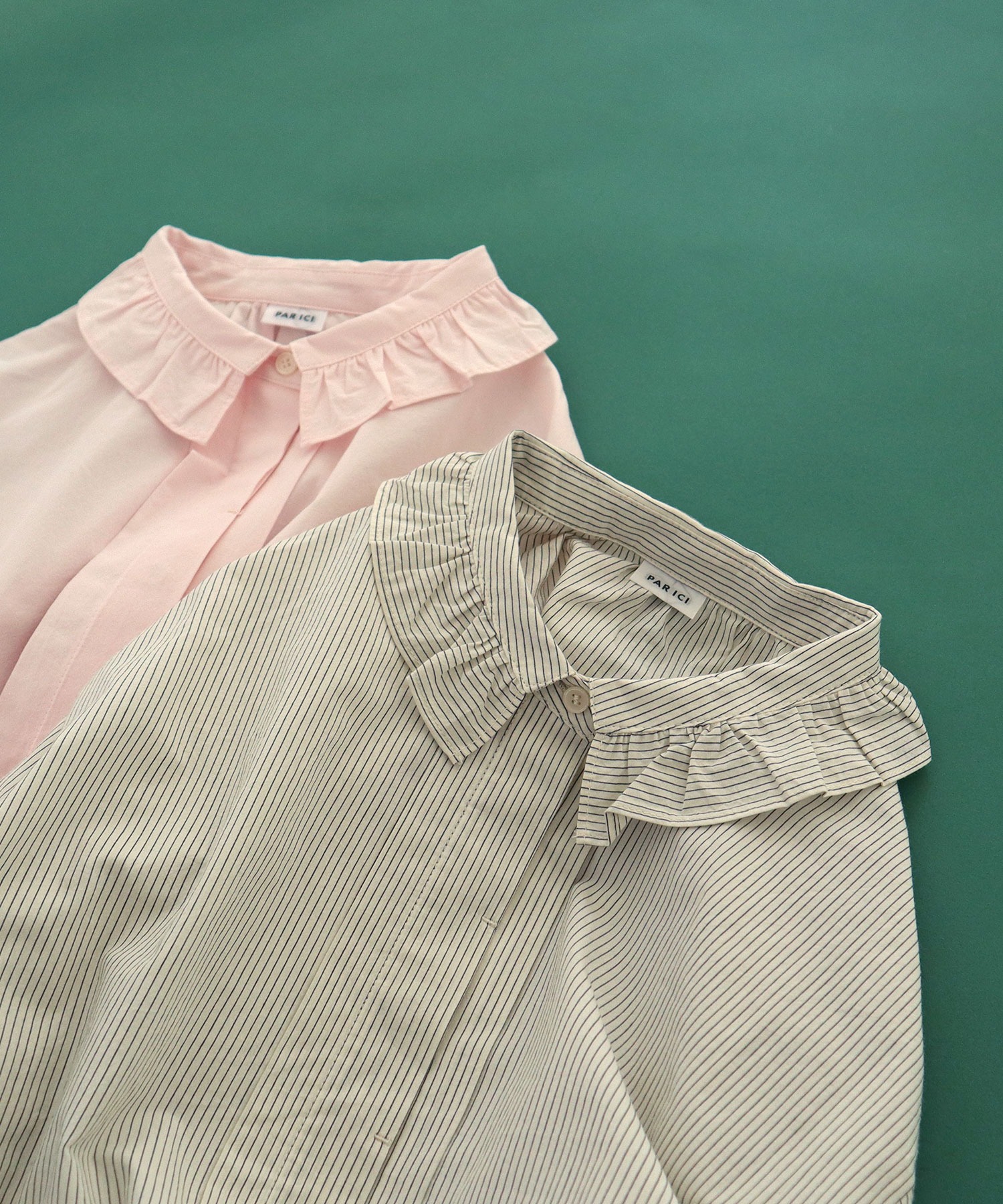 値下中【新品・未使用】ピンク ノーカラージャケット シボコットン　PAR ICI AMBIDEX Store PAR ICI