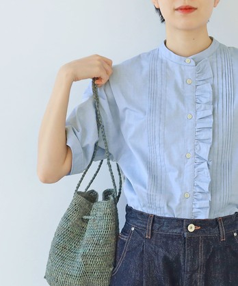 PAR ICI - 春物処分！定価1万5千弱！パーリッシィ レースカラー 2way タックブラウス PAR ICI｜パーリッシィのシャツ/ブラウス通販 - ZOZOTOWN