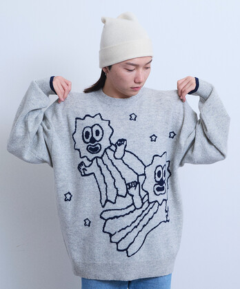 新品タグ付き♡BALMYDAY'S FELIX HAND KNIT ニット AMBIDEX Store トップス/ニット / セーター(並び順：発売日 3／7ページ)