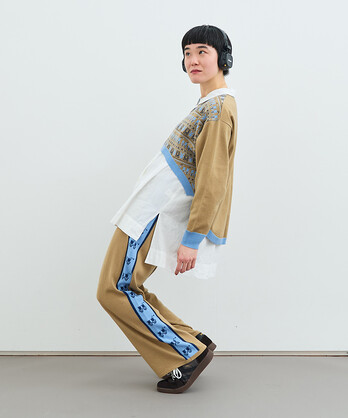 爽やかストライプ♪Dries Van Noten ストライプ パルタンパンツ 爽やかストライプ♪Dries Van Noten ストライプ パルタンパンツ